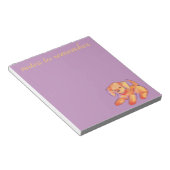 Bloc-note Notes to remember, golden retriever puppy (Incliné)