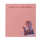 Bloc-note Notes to remember, renard, Fox (Devant)