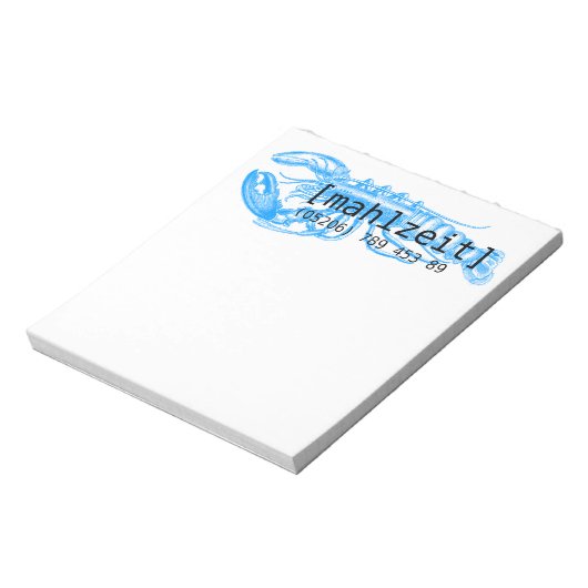 Bloc-note Notizkarten für Restaurants (Tourné)