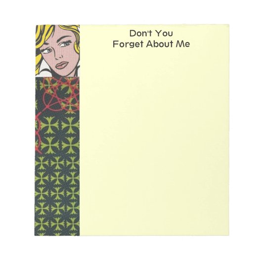 Bloc-note N'oubliez pas 1 (Devant)