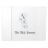 Bloc-note Nous tous Heroes-bloc-notes (Devant)