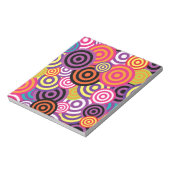 Bloc-note Nouveau cercle art Abstrait (Tourné)