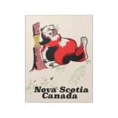 Bloc-note Nouvelle-Écosse Canada (Tourné)