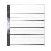 Bloc-note Nuages foncés (Devant)