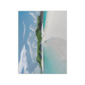 Bloc-note Nuages Sky Coast Beach Sable blanc Soleil Jour Voy (Tourné)