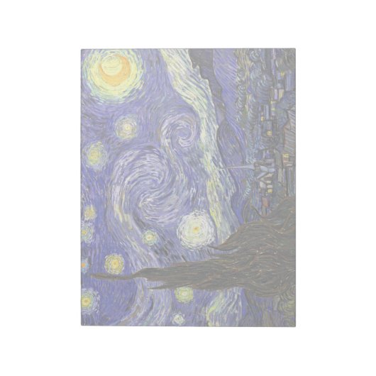 Bloc-note Nuit étoilée par Vincent van Gogh (Tourné)