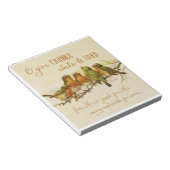 Bloc-note O Remercie le Seigneur (Incliné)