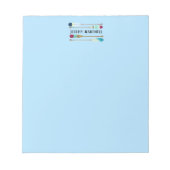 Bloc-note Oars de style vintage (Devant)