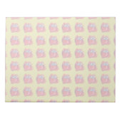 Bloc-note Objets d'artisanat Fraises Sur Or (Devant)