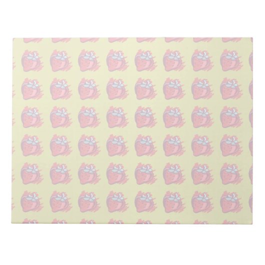 Bloc-note Objets d'artisanat Fraises Sur Or (Devant)