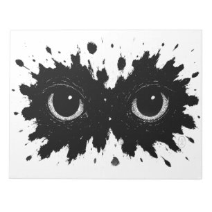 Bloc-note Observateur dans l'Encre : Sigil de la Tache sur l