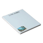 Bloc-note Océan bleu (Incliné)