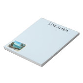 Bloc-note Océan bleu (Tourné)