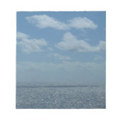 Bloc-note Océan bleu de la mer des Caraïbes (Devant)