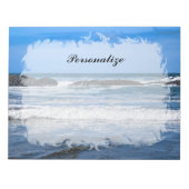 Bloc-note Océan Pacifique Bleu Avec Nom (Devant)