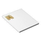 Bloc-note Octopus illustration antique monstre marin (Incliné)