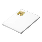 Bloc-note Octopus illustration antique monstre marin (Tourné)