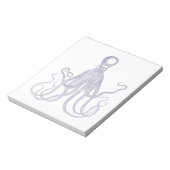 Bloc-note Octopus texturé vintage (Tourné)