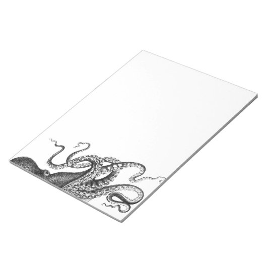 Bloc-note Octopus vintage (Incliné)