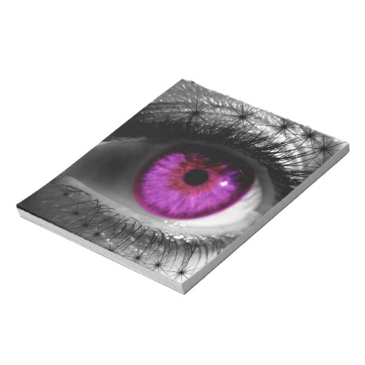 Bloc-note Oeil pourpre étoilé (Tourné)