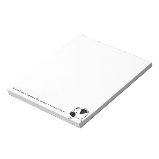 Bloc-note Oeil puant carlin (Tourné)