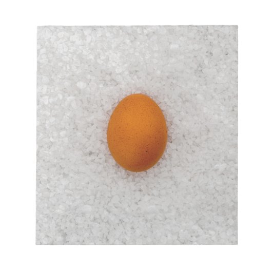 Bloc-note Oeuf au sel (Devant)