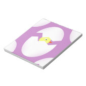 Bloc-note oeuf de poule pâpâpâle (Tourné)