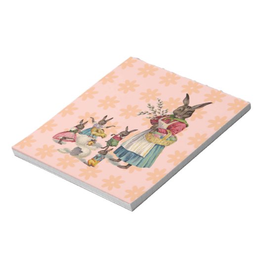 Bloc-note Oeufs de lapin de Pâques (Tourné)