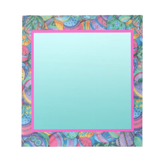 Bloc-note Oeufs de Pâques (Devant)