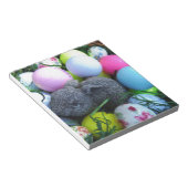 Bloc-note Oeufs de Pâques, Ballons de golf de lapin (Incliné)