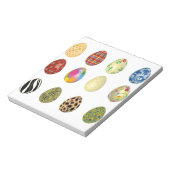 Bloc-note oeufs de pâques colorés (Tourné)