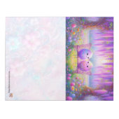 Bloc-note Œufs de Pâques Kawaii (Devant)