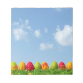 Bloc-note OEufs de Pâques Machés de papier (Devant)