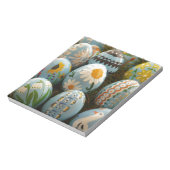 Bloc-note OEufs de Pâques peints en bleu (Tourné)