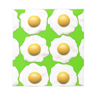 Bloc-note oeufs verts