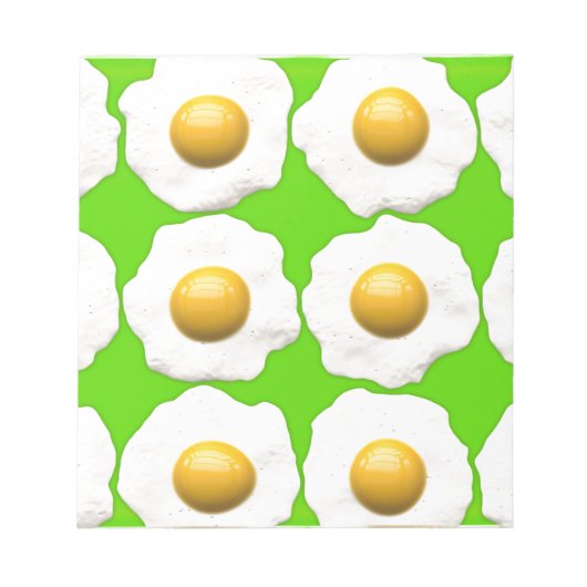 Bloc-note oeufs verts (Devant)