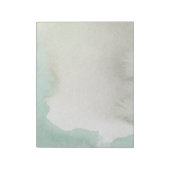 Bloc-note OEuvre d'aquarelle simple professeur moderne (Tourné)