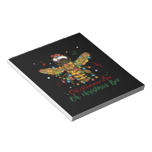 Bloc-note Oh Christmas Bee | Oh Christmas Bee (Incliné)