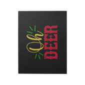 Bloc-note Oh Deer (Tourné)