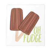 Bloc-note Oh Fudge (Devant)