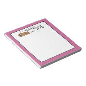 Bloc-note Oh pour un livre et un coin ombragé (Incliné)