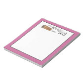 Bloc-note Oh pour un livre et un coin ombragé (Tourné)