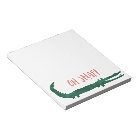 Bloc-note Oh, Snap ! (Incliné)