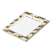 Bloc-note Ohio OH Beurre d'arachide Buckeye Buck Eye Nut Can (Tourné)