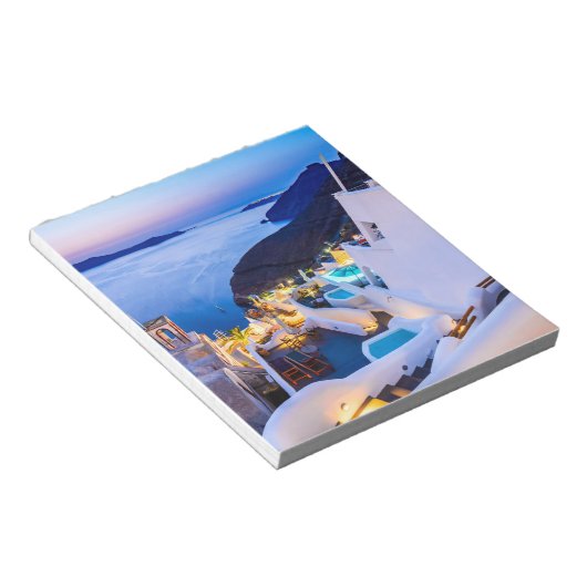 Bloc-note Oia Santorin (Incliné)