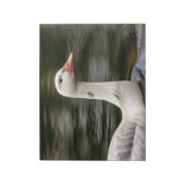 Bloc-note Oie canadienne leuciste (Tourné)