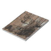 Bloc-note Oie de bois rustique (Tourné)