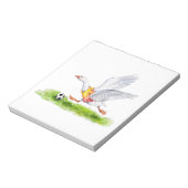 Bloc-note Oie de football (Tourné)