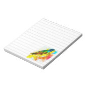 Bloc-note oiseau aquarelle (Tourné)