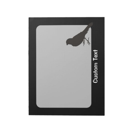 Bloc-note Oiseau canarien permanent (Tourné)